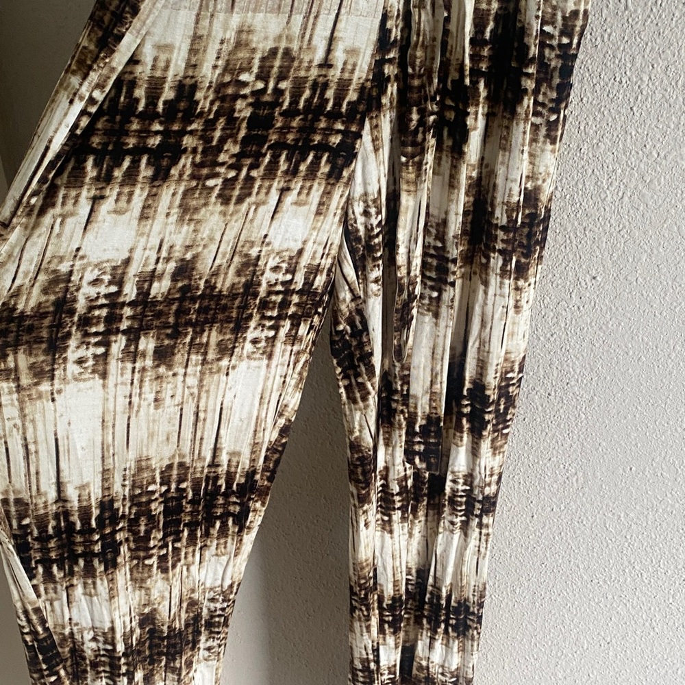 Tart Collections Brown and Cream Jumpsuit - Picture 6 of 8